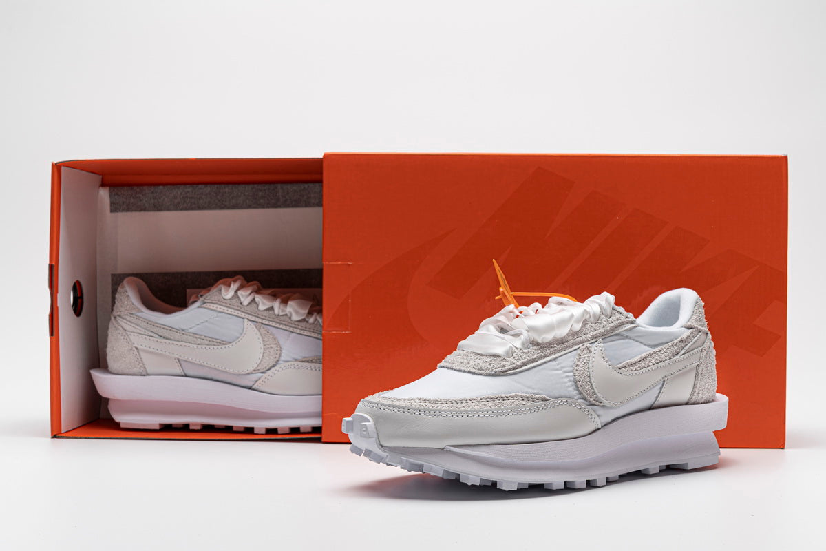 Nike LDWaffle x Sacai "White Nylon"