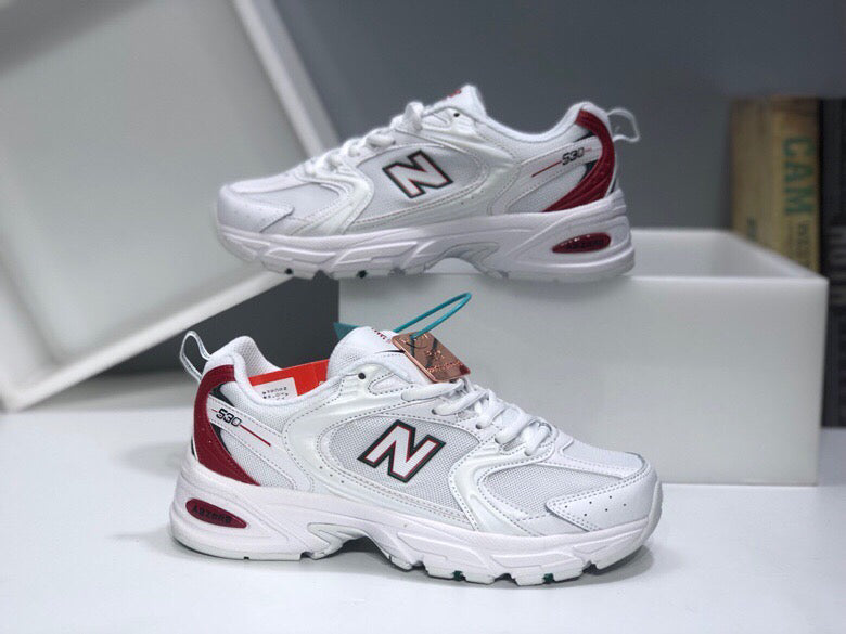 NB 530-MR "White & Red"