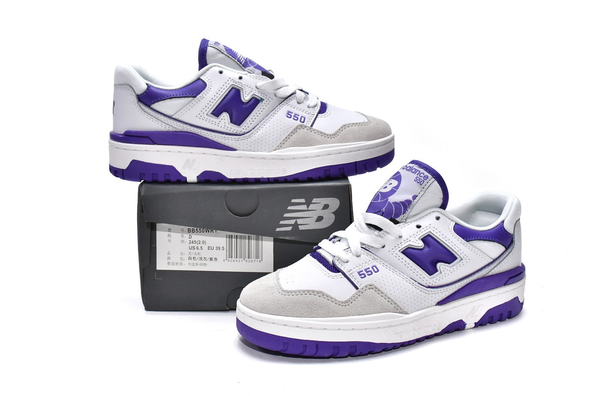 New Balance NB550 "White Purple"